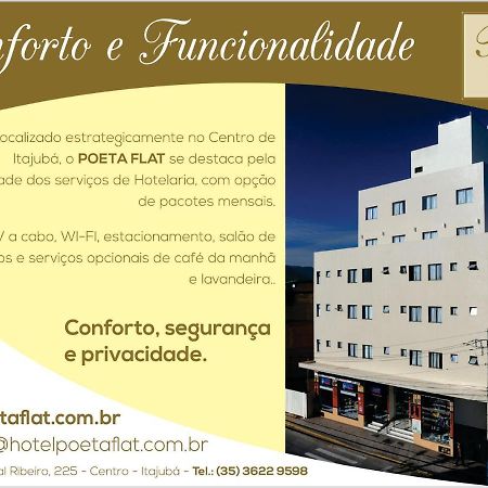 Hotel Poeta Flat Itajubá Exterior foto